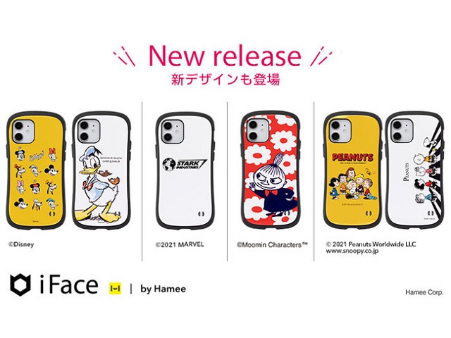 Iphone12対応 人気スマホケース Iface First Class にディズニー Marvel Peanuts ムーミンの新デザインが追加 ワカルニ