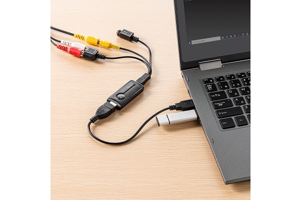 USBビデオキャプチャー「400-MEDI039」使用例