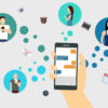 line 一斉送信